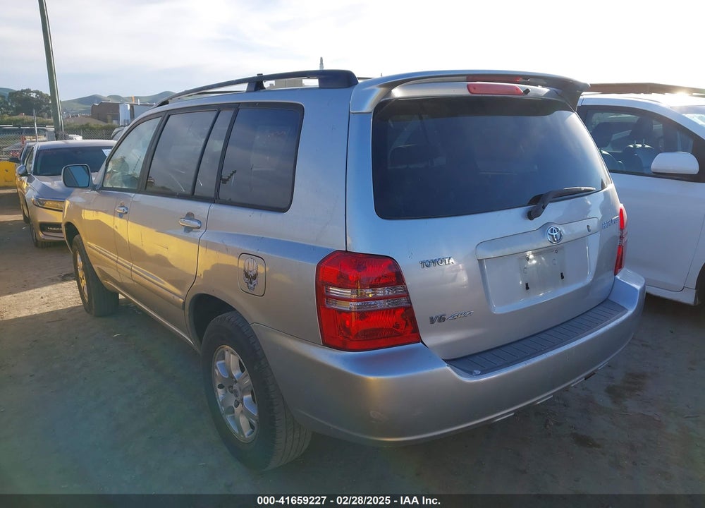 2002 TOYOTA HIGHLANDER V6 VIN: JTEHF21A320072569