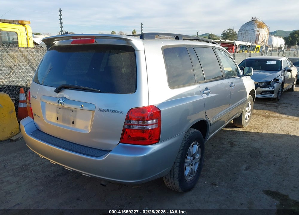 2002 TOYOTA HIGHLANDER V6 VIN: JTEHF21A320072569