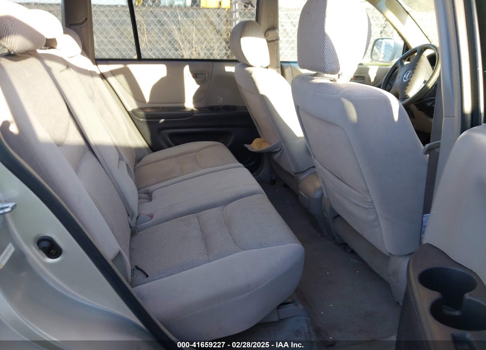 2002 TOYOTA HIGHLANDER V6 VIN: JTEHF21A320072569