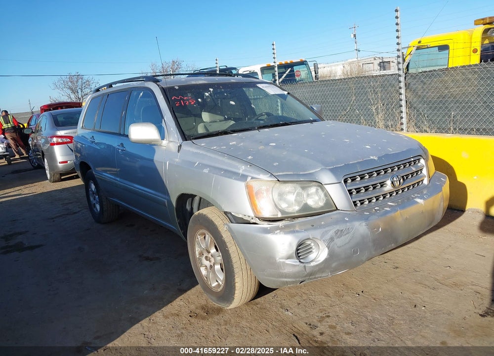 2002 TOYOTA HIGHLANDER V6 VIN: JTEHF21A320072569
