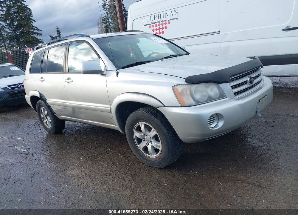 2002 TOYOTA HIGHLANDER V6 VIN: JTEHF21A720052518