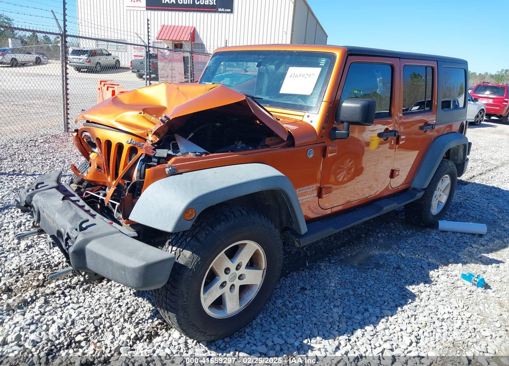 2011 JEEP WRANGLER UNLIMITED SPORT VIN: 1J4BA3H1XBL601223