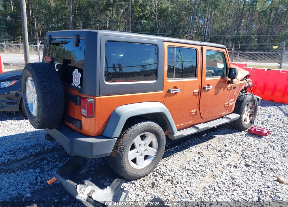 2011 JEEP WRANGLER UNLIMITED SPORT VIN: 1J4BA3H1XBL601223