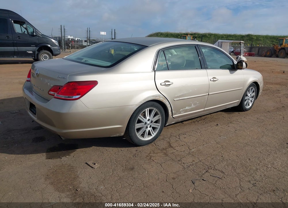 2007 TOYOTA AVALON LIMITED VIN: 4T1BK36B07U251564