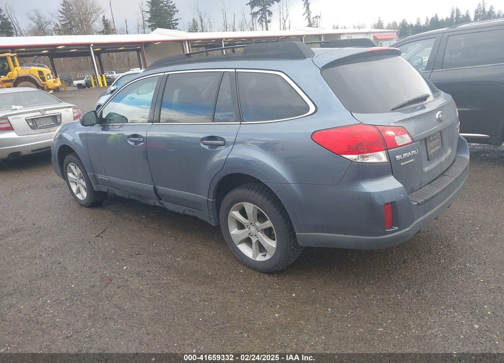 2013 SUBARU OUTBACK VIN: 4S4BRBCC7D3271704