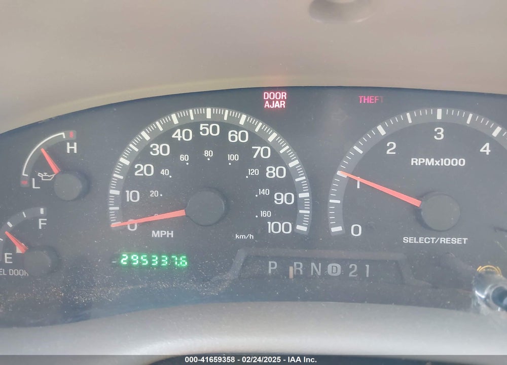 2000 FORD F-150 WORK SERIES/XL/XLT VIN: 1FTZX1725YNA94343