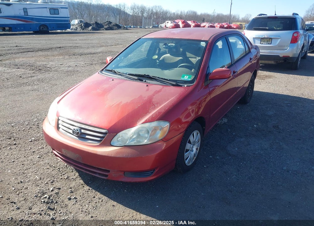 2003 TOYOTA COROLLA LE VIN: 2T1BR32E23C071445