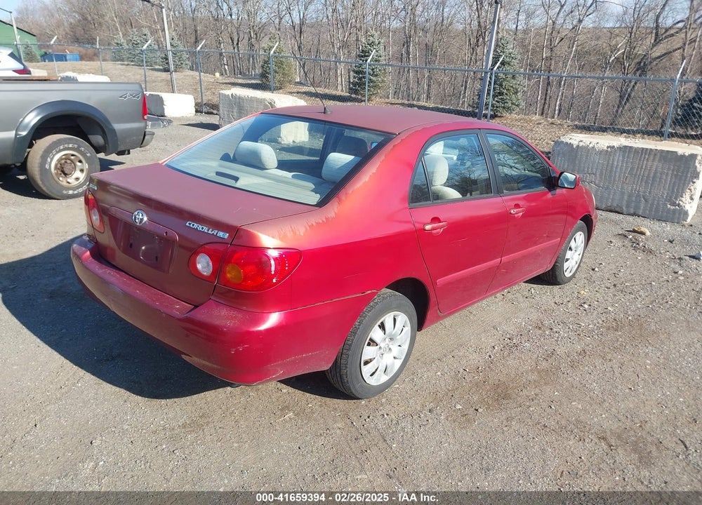 2003 TOYOTA COROLLA LE VIN: 2T1BR32E23C071445
