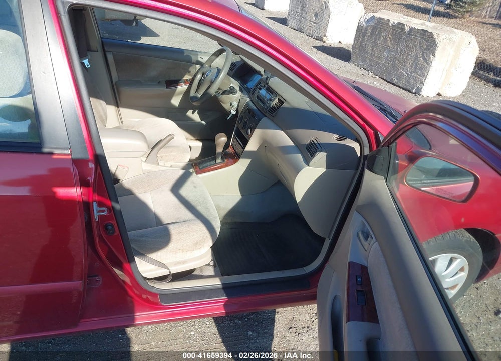 2003 TOYOTA COROLLA LE VIN: 2T1BR32E23C071445