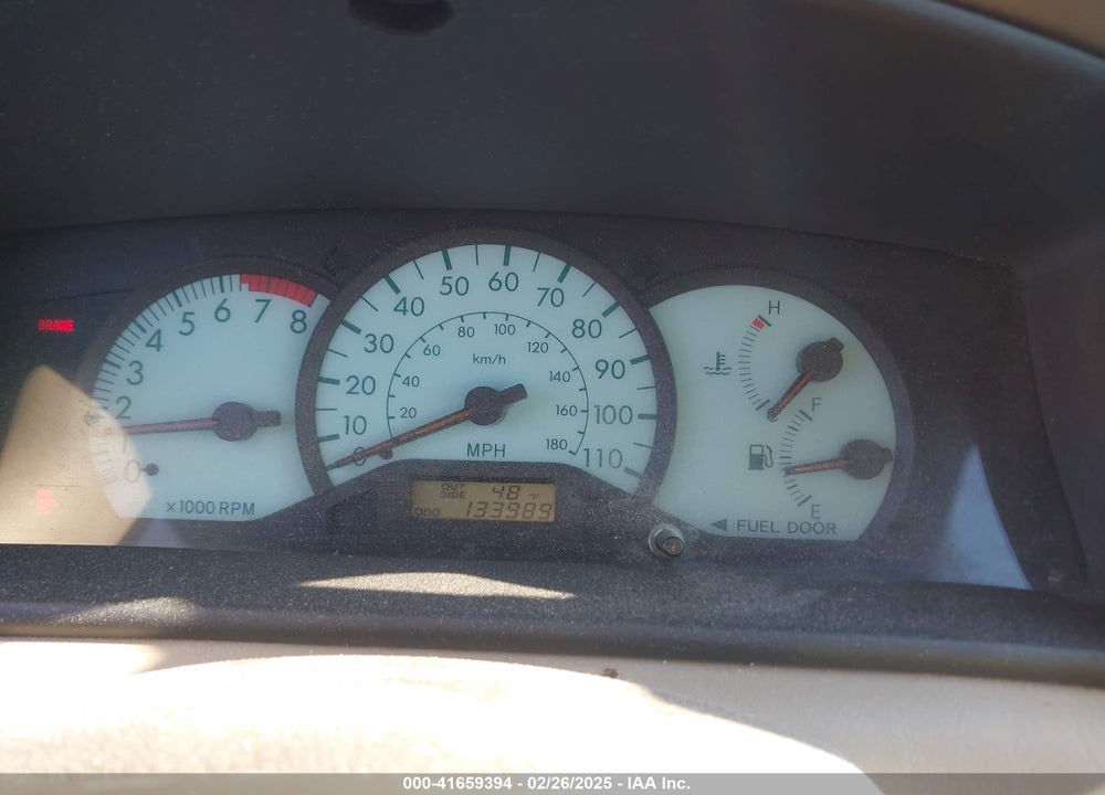 2003 TOYOTA COROLLA LE VIN: 2T1BR32E23C071445