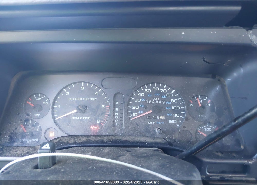1997 DODGE RAM 1500 ST VIN: 3B7HC13Y5VG752894
