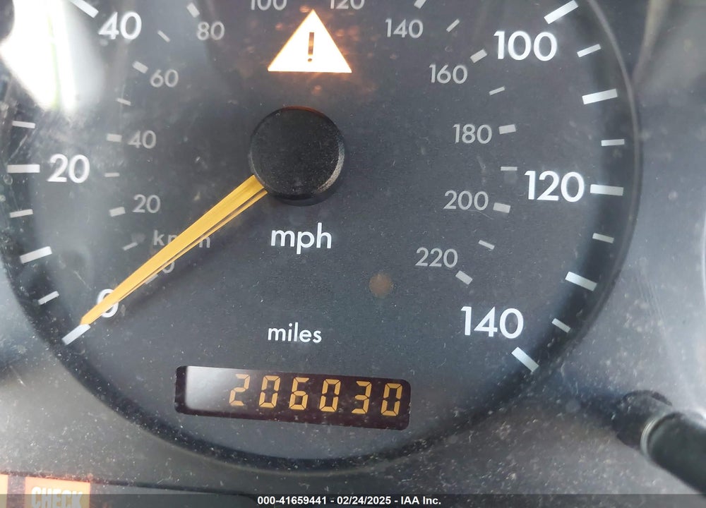 2000 MERCEDES-BENZ ML 430 VIN: 4JGAB72E0YA146349