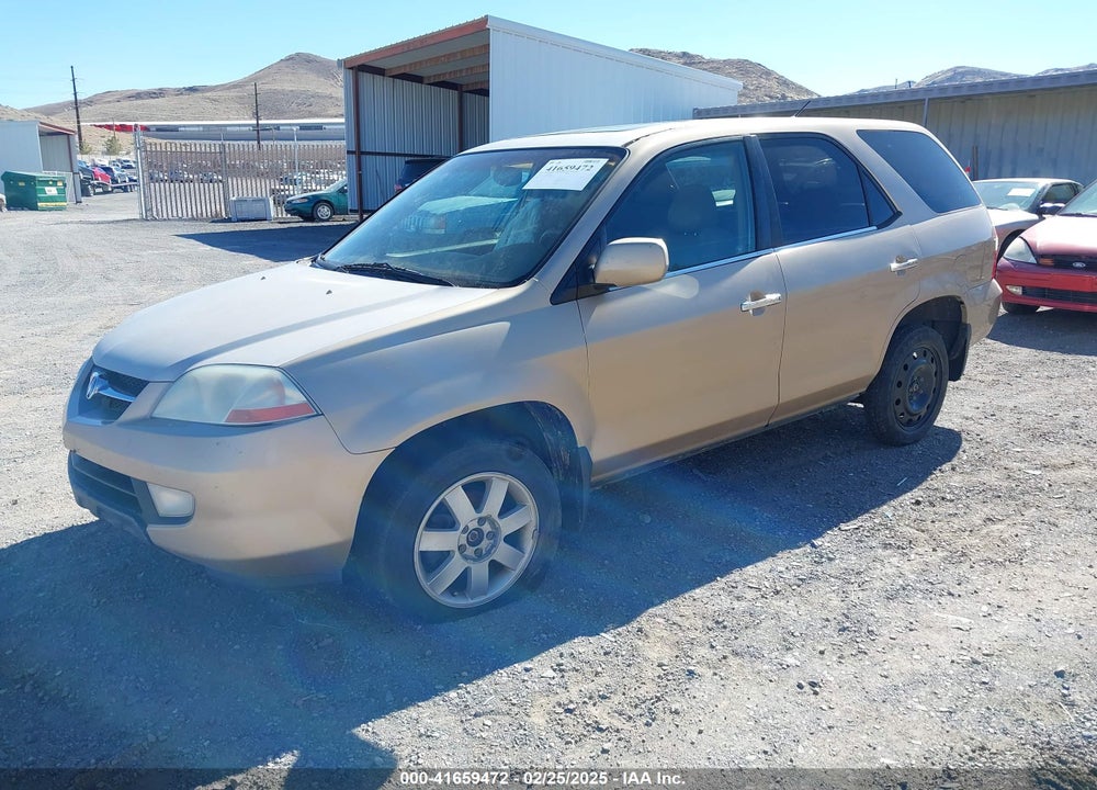 2001 ACURA MDX VIN: 2HNYD182X1H506073