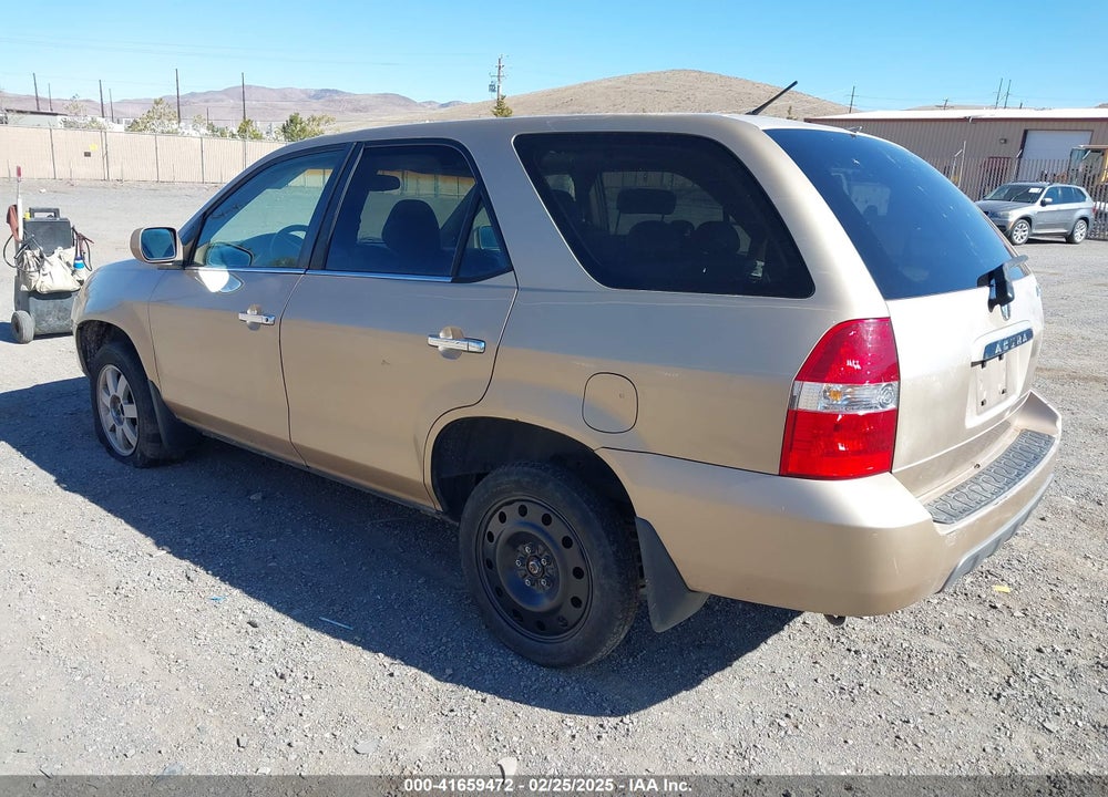 2001 ACURA MDX VIN: 2HNYD182X1H506073