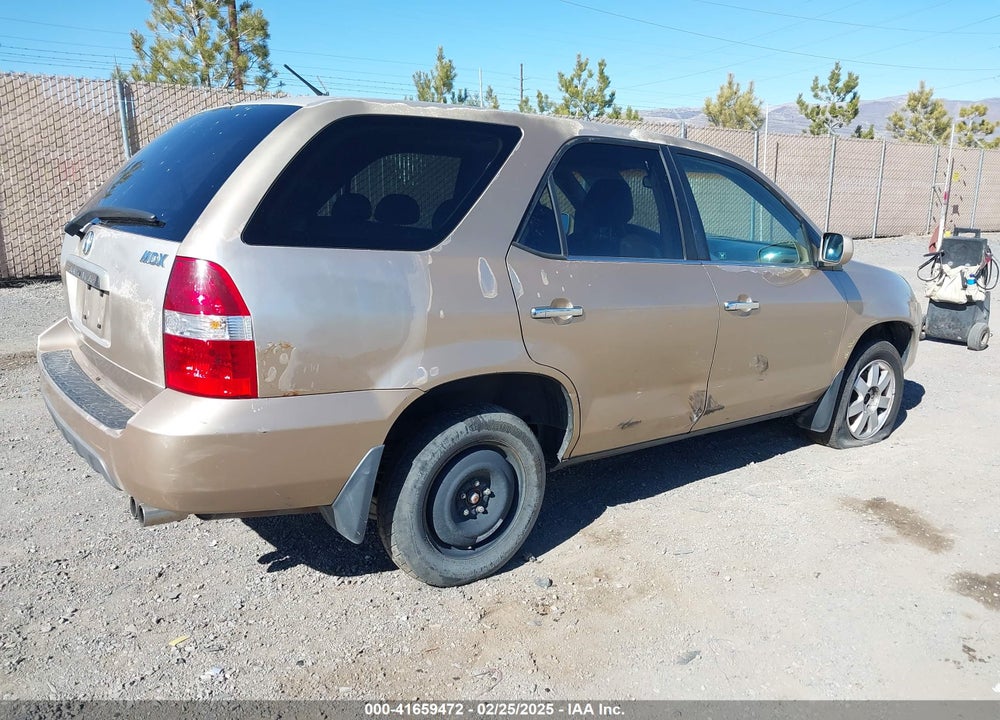2001 ACURA MDX VIN: 2HNYD182X1H506073