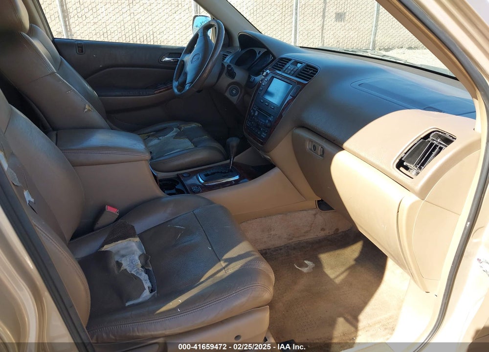 2001 ACURA MDX VIN: 2HNYD182X1H506073