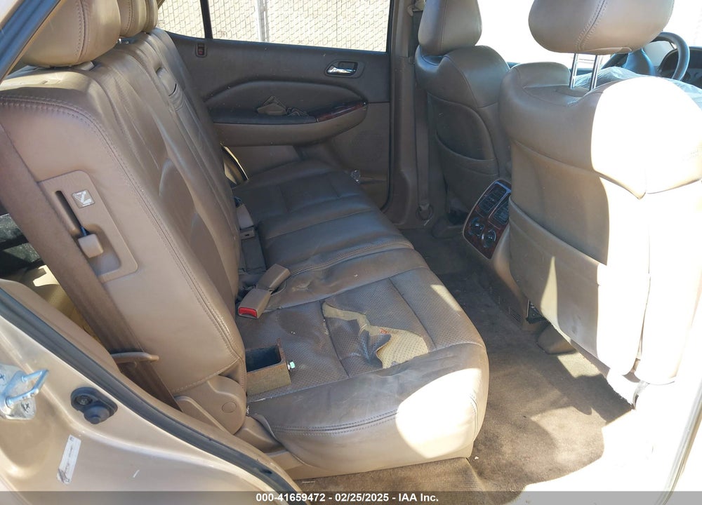 2001 ACURA MDX VIN: 2HNYD182X1H506073
