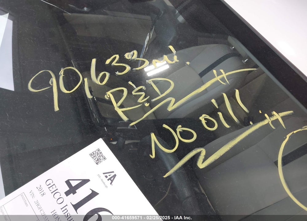 2018 HONDA CIVIC VIN: 2HGFC2F53JH530073