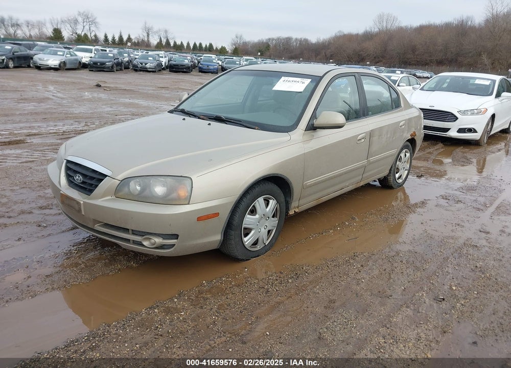 2006 HYUNDAI ELANTRA GLS/LIMITED VIN: KMHDN46D16U374151