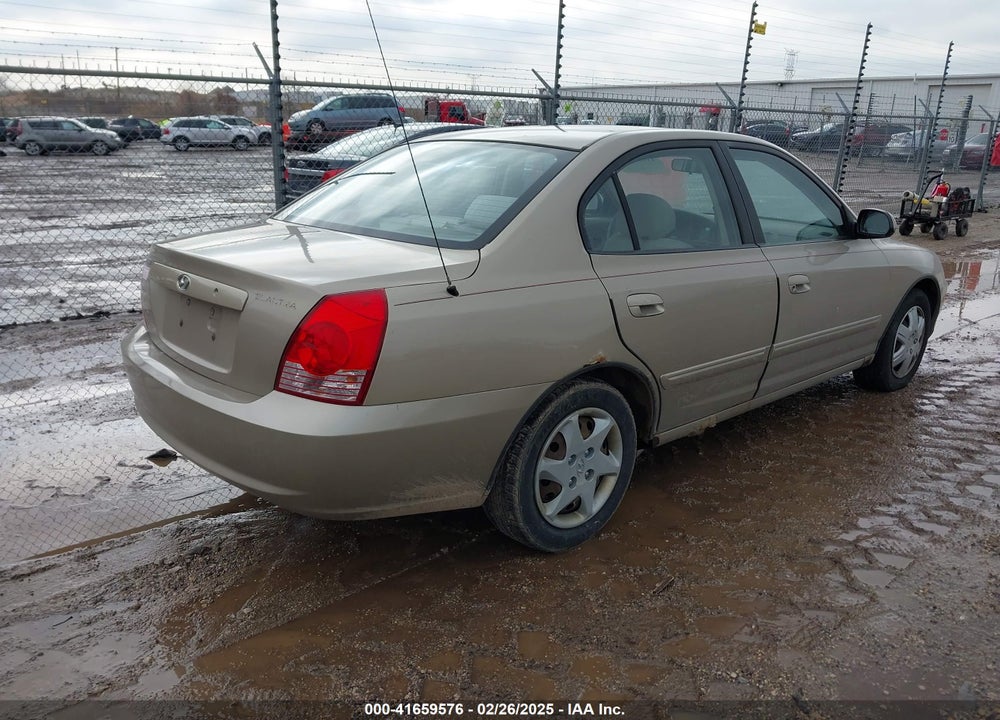 2006 HYUNDAI ELANTRA GLS/LIMITED VIN: KMHDN46D16U374151