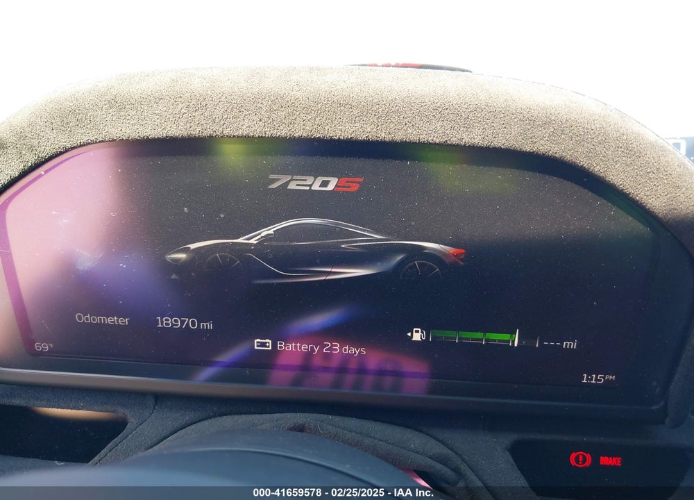 2021 MCLAREN 720S VIN: SBM14FCA5MW006208