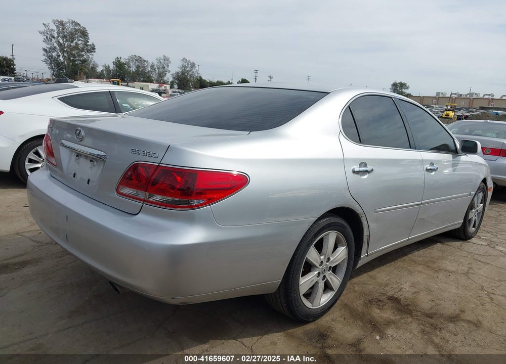 2005 LEXUS ES 330 VIN: JTHBA30G655132192
