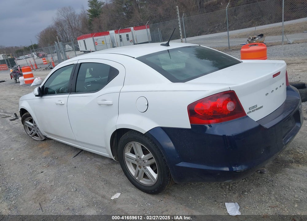 2012 DODGE AVENGER VIN: 1C3CDZCB9CN196213