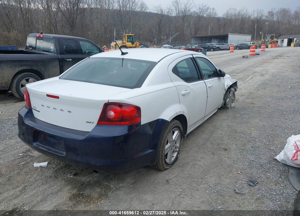 2012 DODGE AVENGER VIN: 1C3CDZCB9CN196213