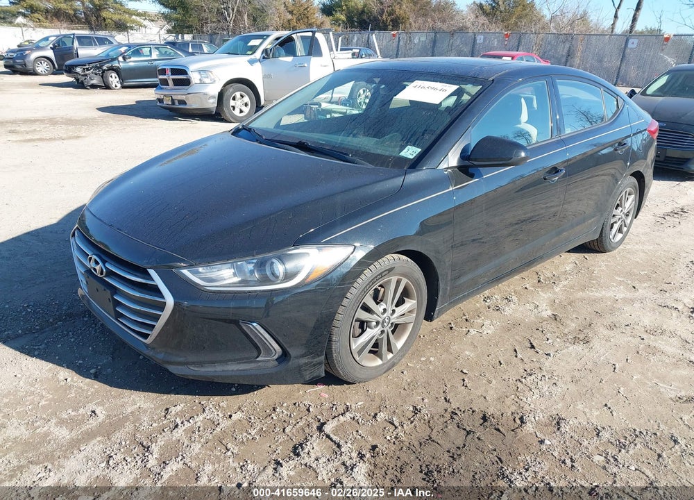 2017 HYUNDAI ELANTRA VIN: 5NPD84LF7HH163499