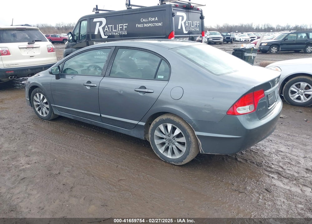 2009 HONDA CIVIC VIN: 1HGFA16809L004752