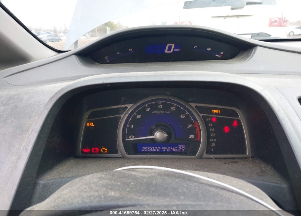 2009 HONDA CIVIC VIN: 1HGFA16809L004752