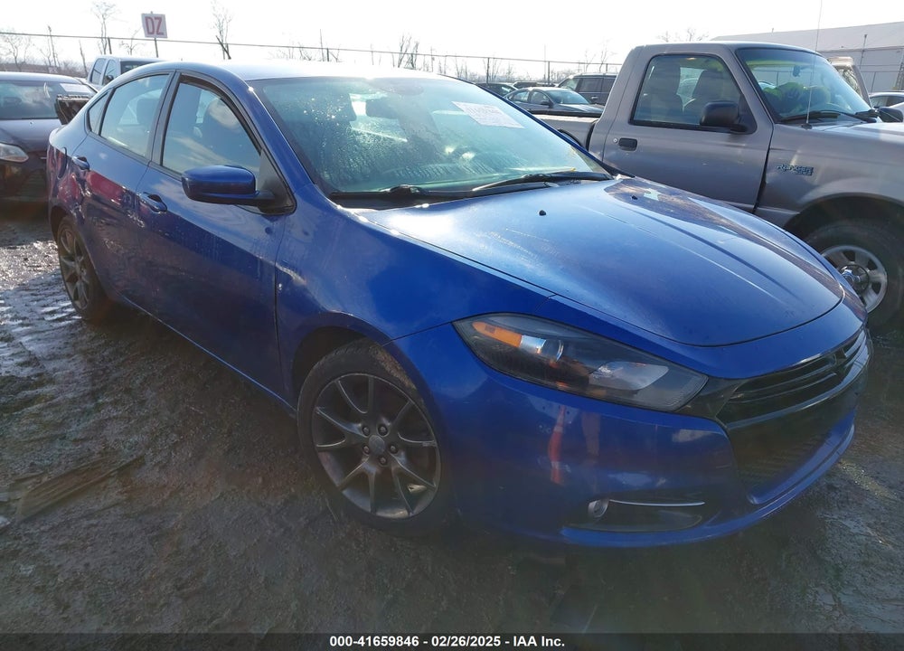 2013 DODGE DART SXT VIN: 1C3CDFBH8DD320385