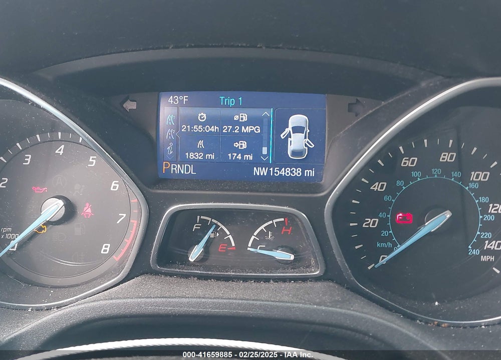 2014 FORD FOCUS VIN: 1FADP3K24EL133143