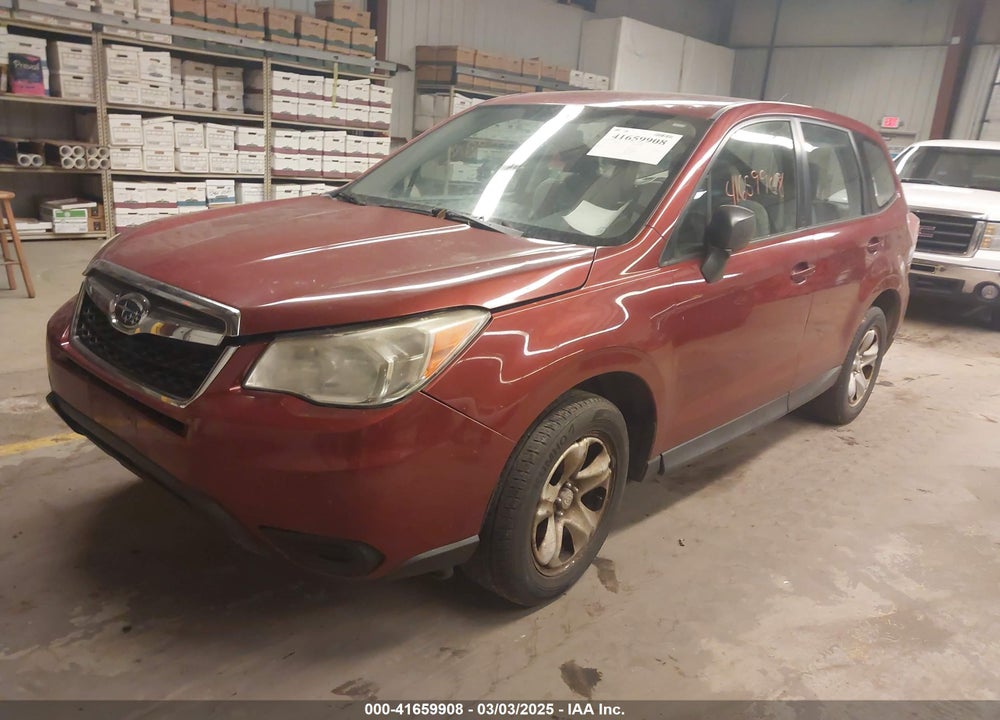 2014 SUBARU FORESTER VIN: JF2SJAAC8EH406543
