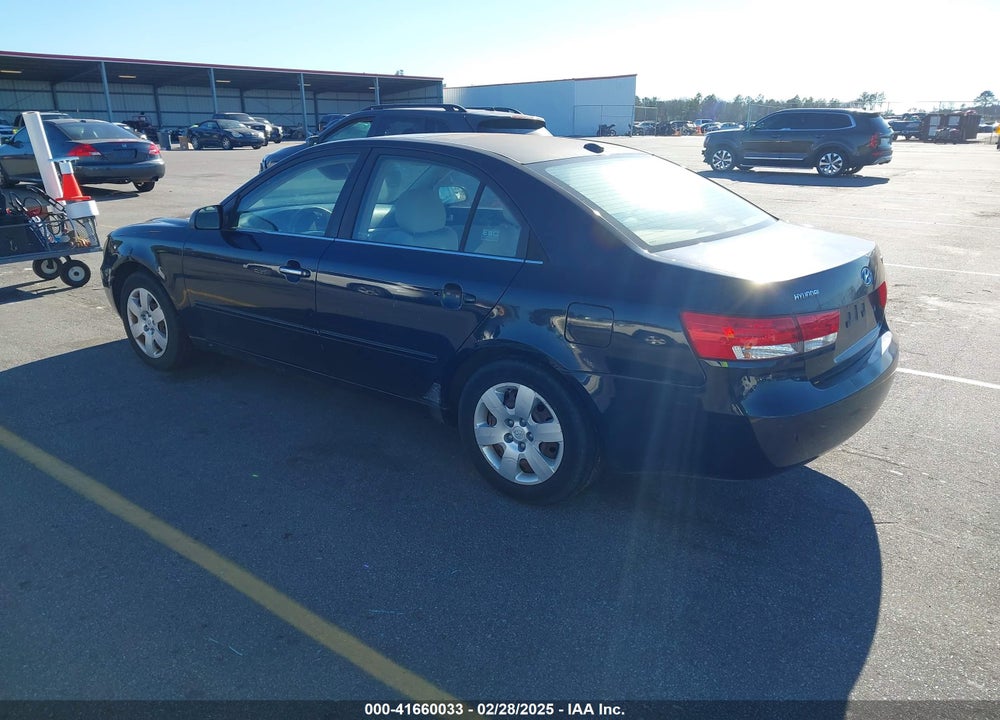 2008 HYUNDAI SONATA GLS VIN: 5NPET46C18H315264