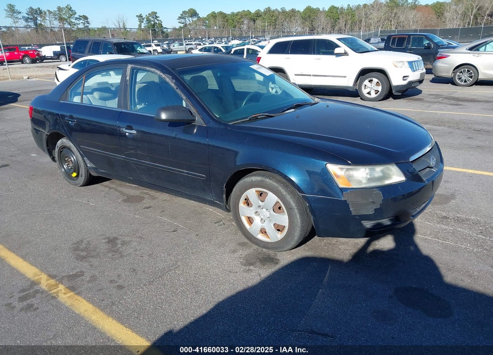 2008 HYUNDAI SONATA GLS VIN: 5NPET46C18H315264