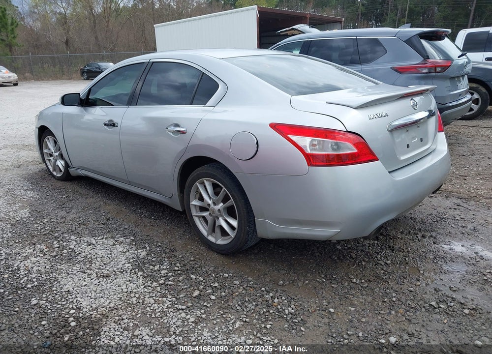 2009 NISSAN MAXIMA 3.5 S VIN: 1N4AA51E39C828666