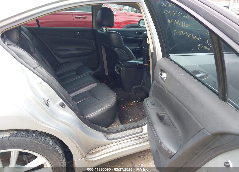 2009 NISSAN MAXIMA 3.5 S VIN: 1N4AA51E39C828666