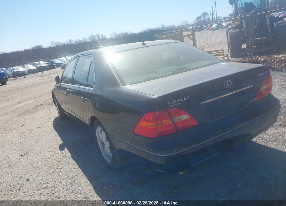 2003 LEXUS LS 430 VIN: JTHBN30F730092405