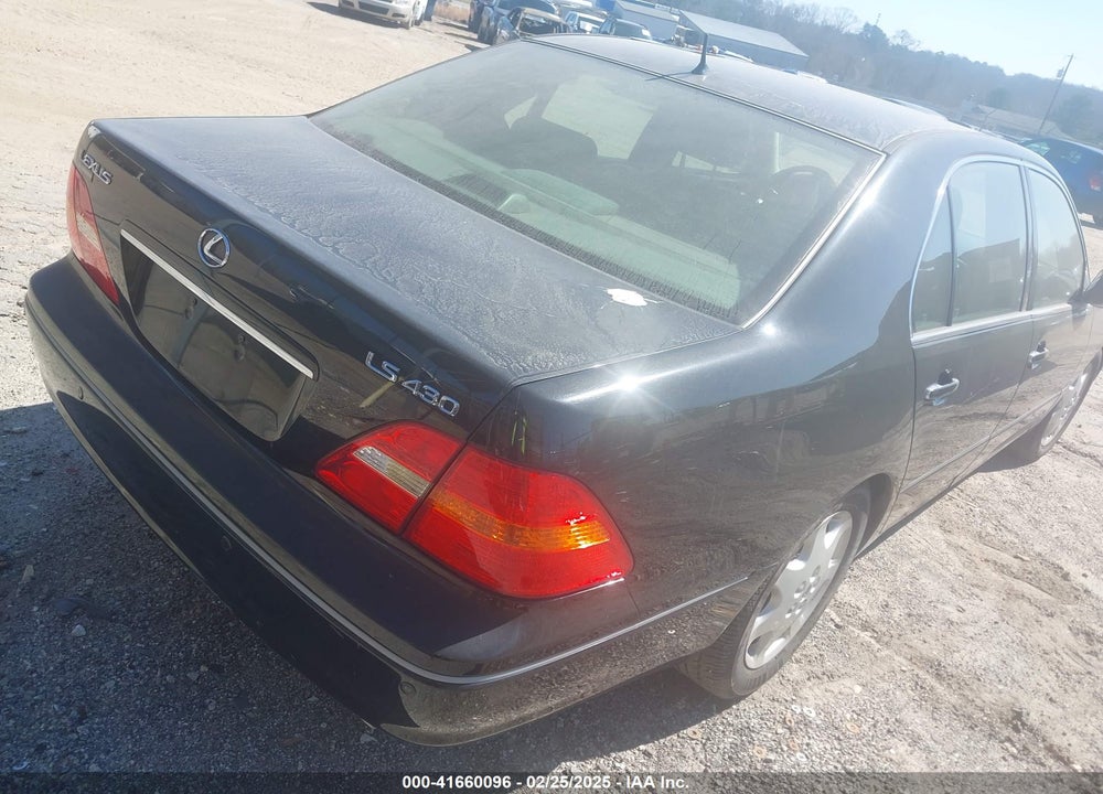 2003 LEXUS LS 430 VIN: JTHBN30F730092405