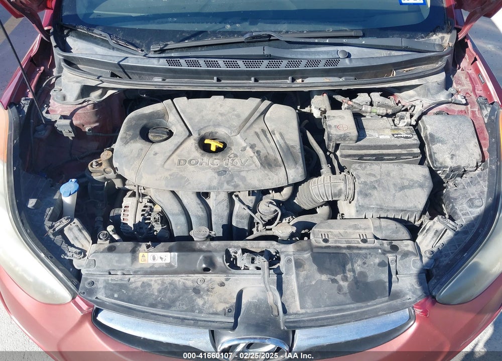 2013 HYUNDAI ELANTRA VIN: 5NPDH4AE8DH247075
