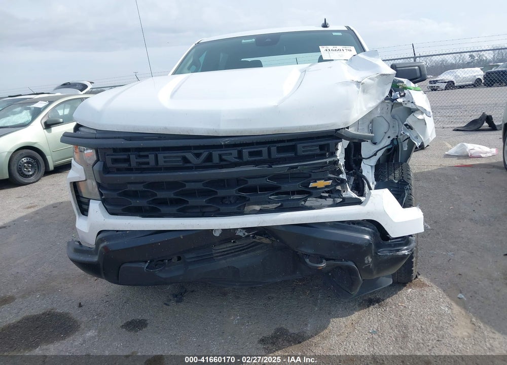 2024 CHEVROLET SILVERADO 1500 4WD SHORT BED WT VIN: 1GCUDAEDXRZ234761