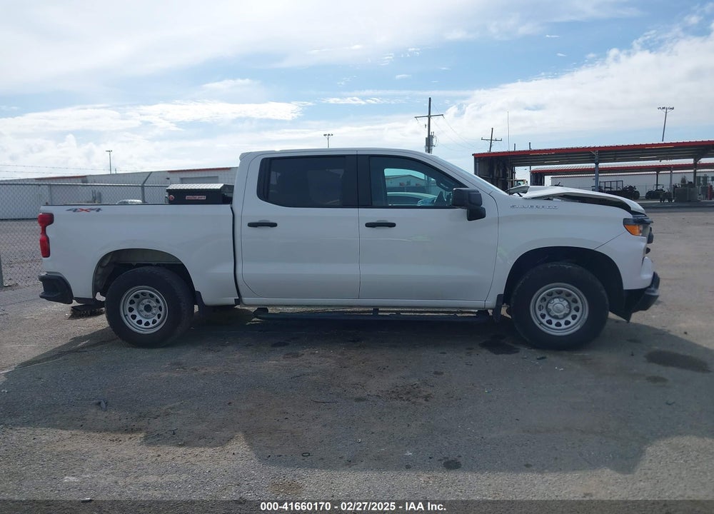 2024 CHEVROLET SILVERADO 1500 4WD SHORT BED WT VIN: 1GCUDAEDXRZ234761