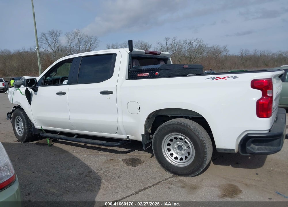 2024 CHEVROLET SILVERADO 1500 4WD SHORT BED WT VIN: 1GCUDAEDXRZ234761