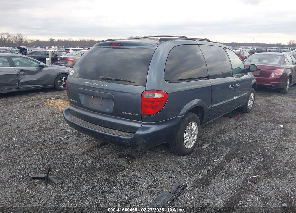 2002 DODGE GRAND CARAVAN SPORT VIN: 1B4GP44382B686850