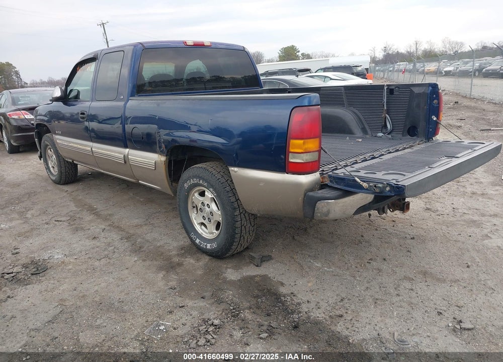 1999 CHEVROLET SILVERADO 1500 LS VIN: 2GCEK19T4X1239505