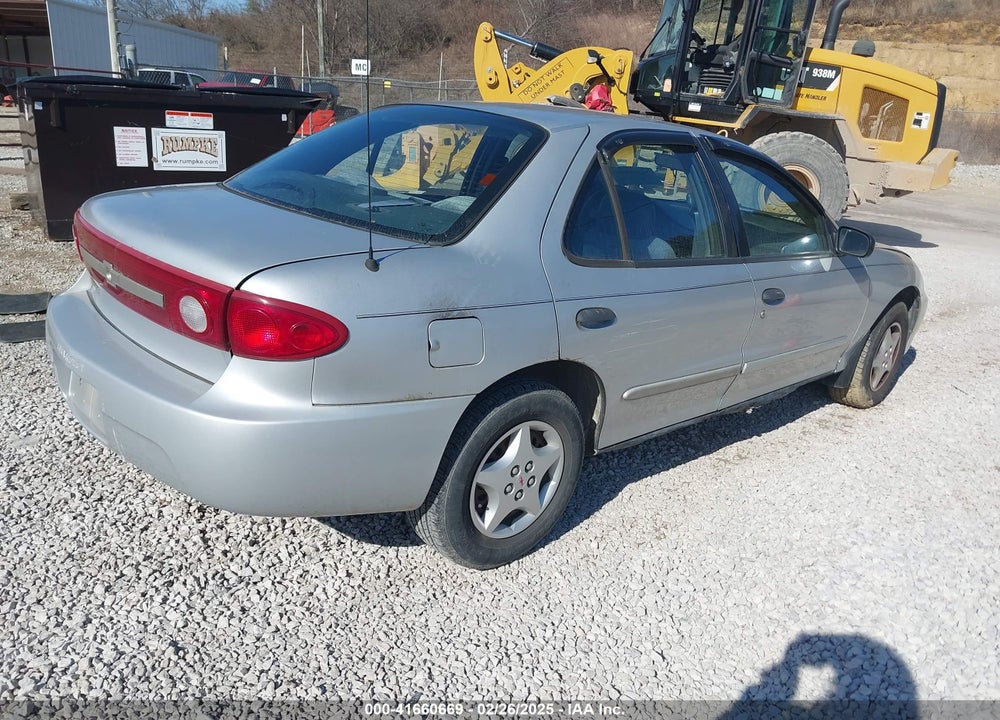 2003 CHEVROLET CAVALIER VIN: 1G1JC52F837260547