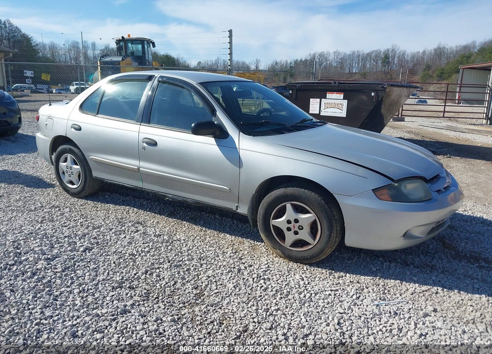 2003 CHEVROLET CAVALIER VIN: 1G1JC52F837260547