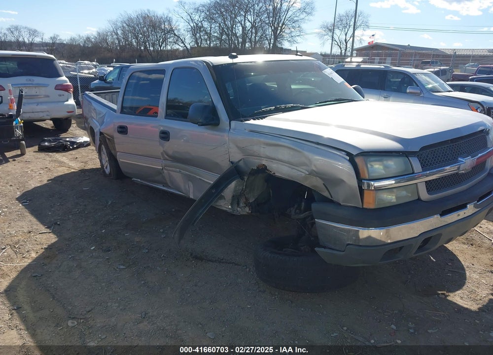 2005 CHEVROLET SILVERADO 1500 Z71 VIN: 2GCEK13T051276847