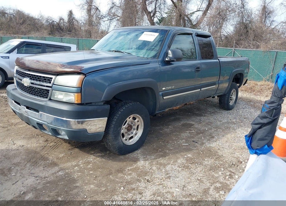 2006 CHEVROLET SILVERADO 2500HD VIN: 1GCHK29U86E247566